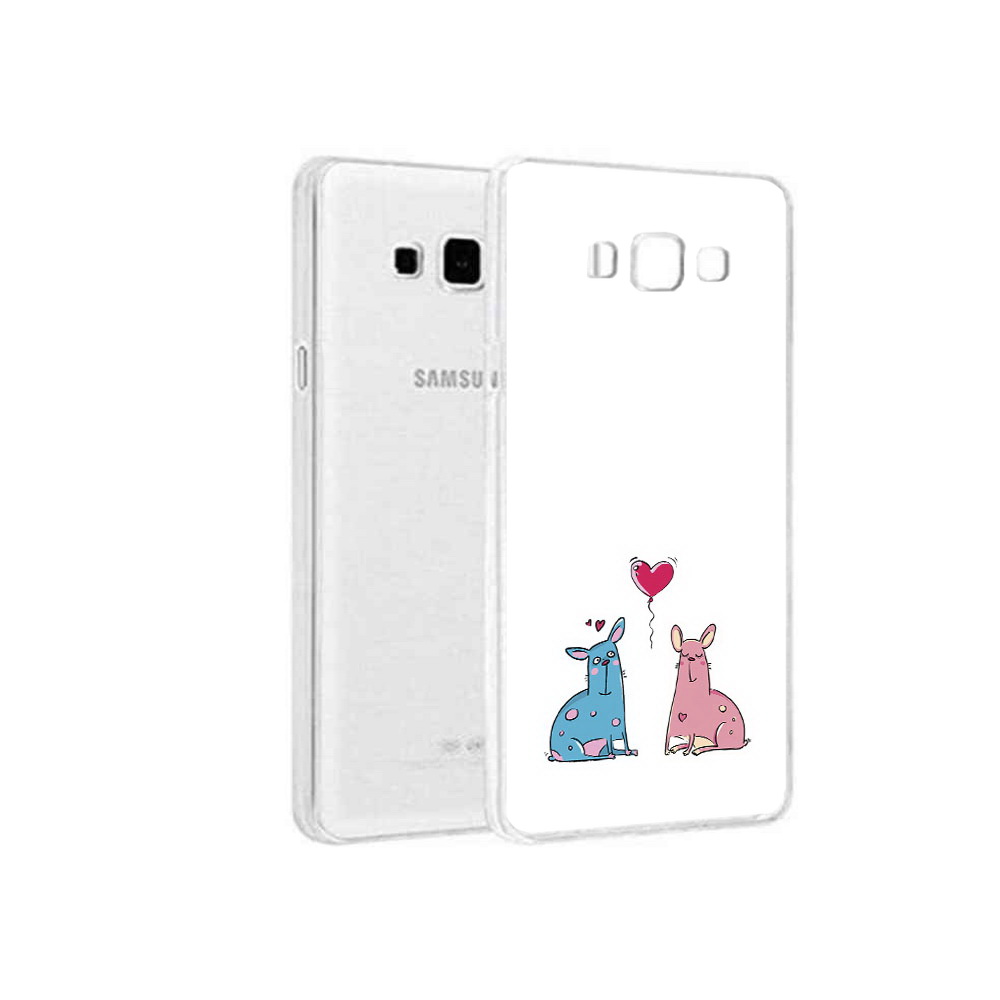 

Чехол MyPads Tocco для Samsung Galaxy A5 (2015) Лама любовь, Прозрачный, Tocco