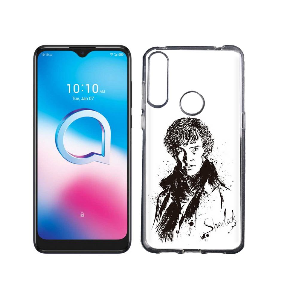

Чехол MyPads Tocco для Alcatel 3L (2020) 5029Y шерлок холмс портрет (PT159035.666.698), Tocco