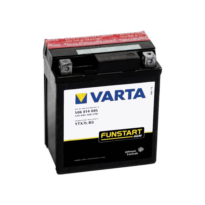 

Аккумулятор Varta 6 A/ч 100 A полярность 506014010