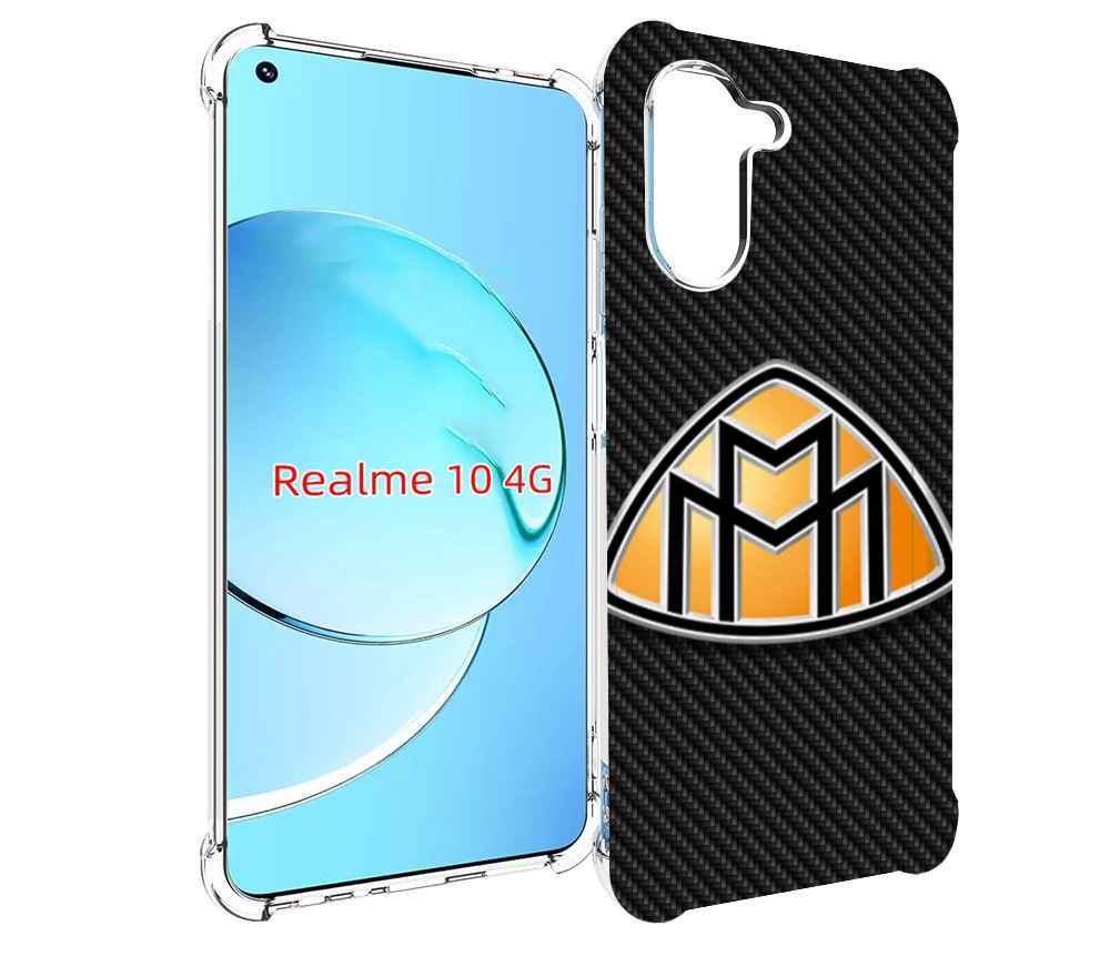 

Чехол Mypads Maybach Для Realme 10, Прозрачный, Tocco