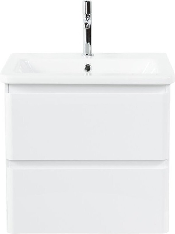 

Тумба с раковиной BelBagno Albano-CER 60 Bianco Lucido, Белый, Albano