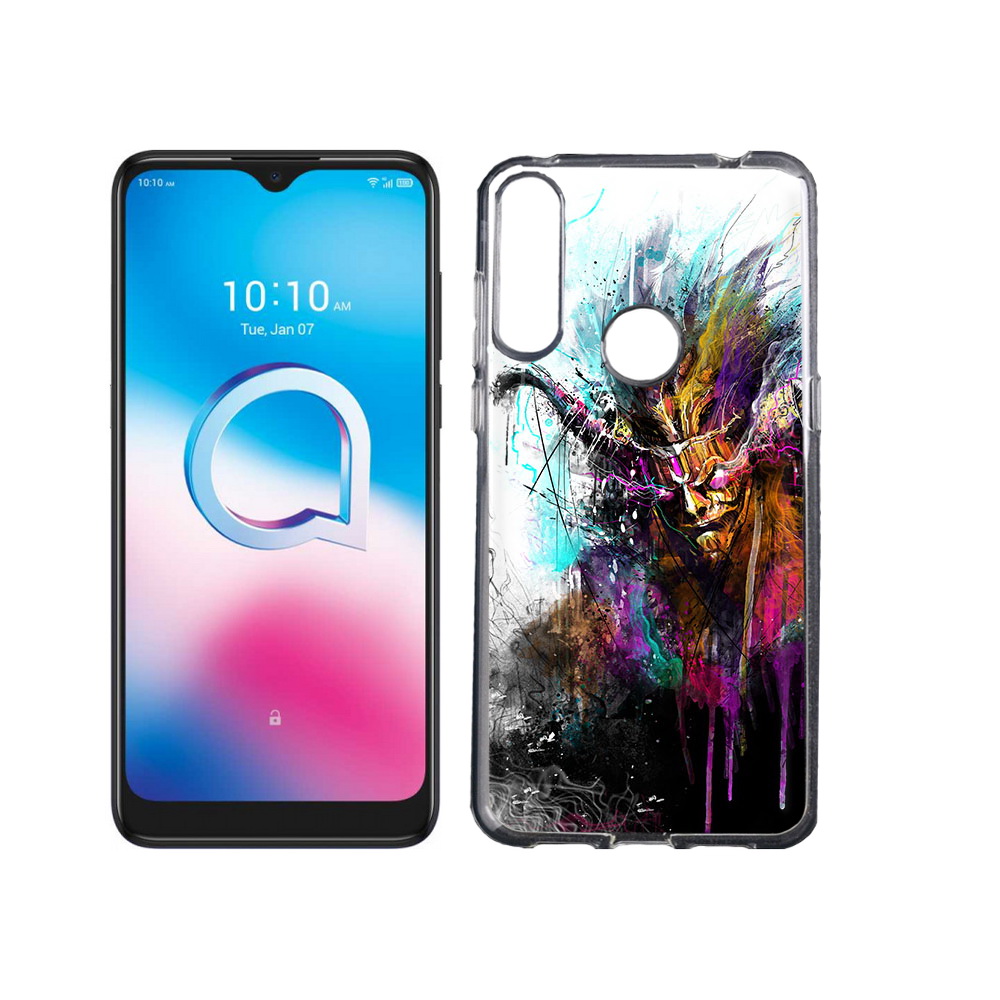 

Чехол MyPads Tocco для Alcatel 3L (2020) 5029Y яркий дьявол (PT159035.666.709), Tocco