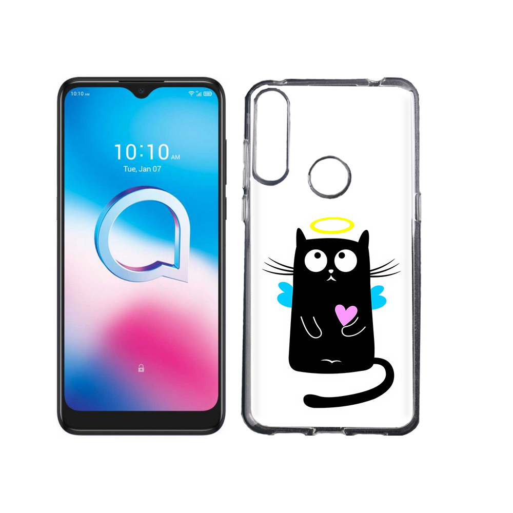

Чехол MyPads Tocco для Alcatel 3L (2020) 5029Y Кот ангелок (PT159035.666.96), Tocco