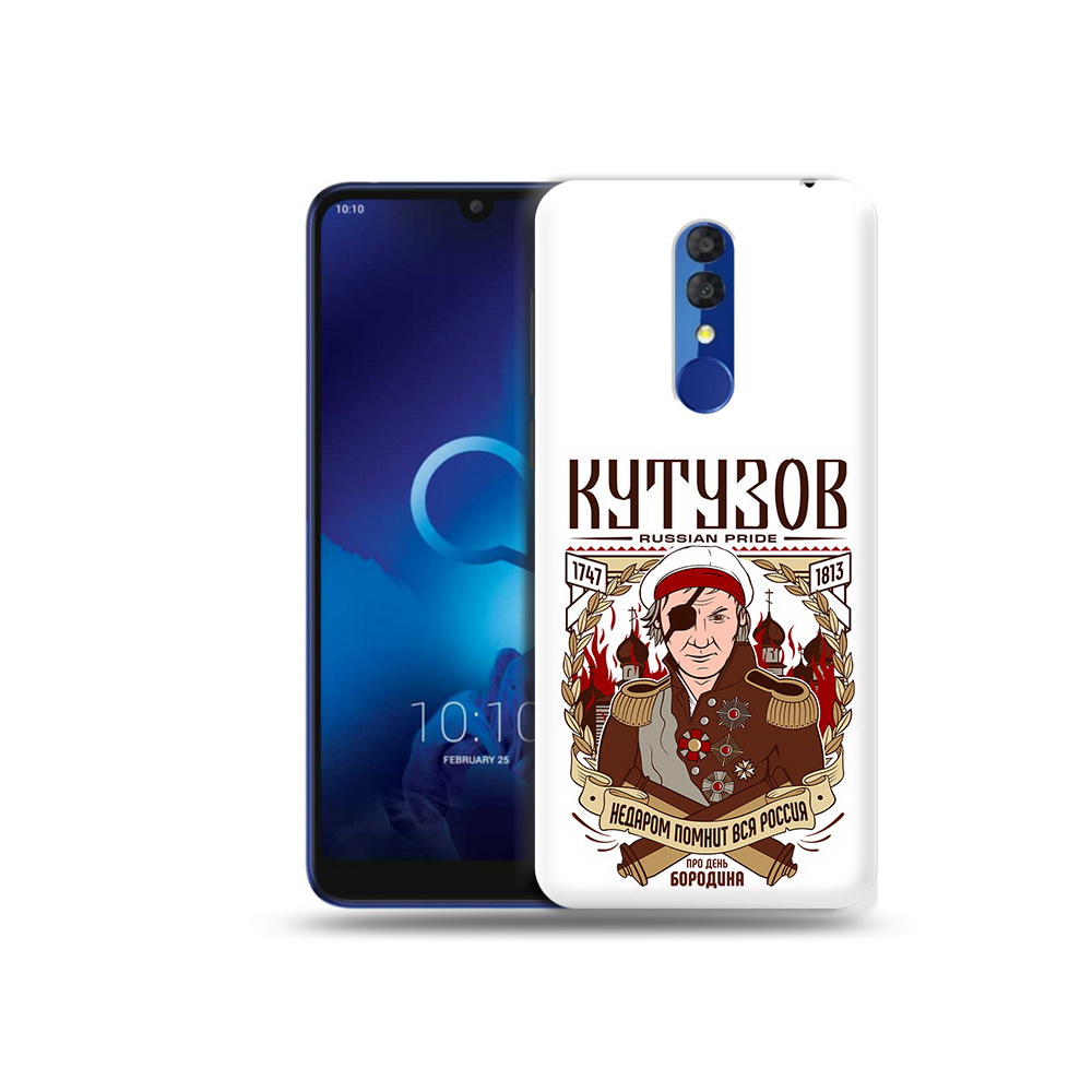 Чехол MyPads Tocco для Alcatel 3L 5039D (2019) Кутузов (PT227139.667.101)