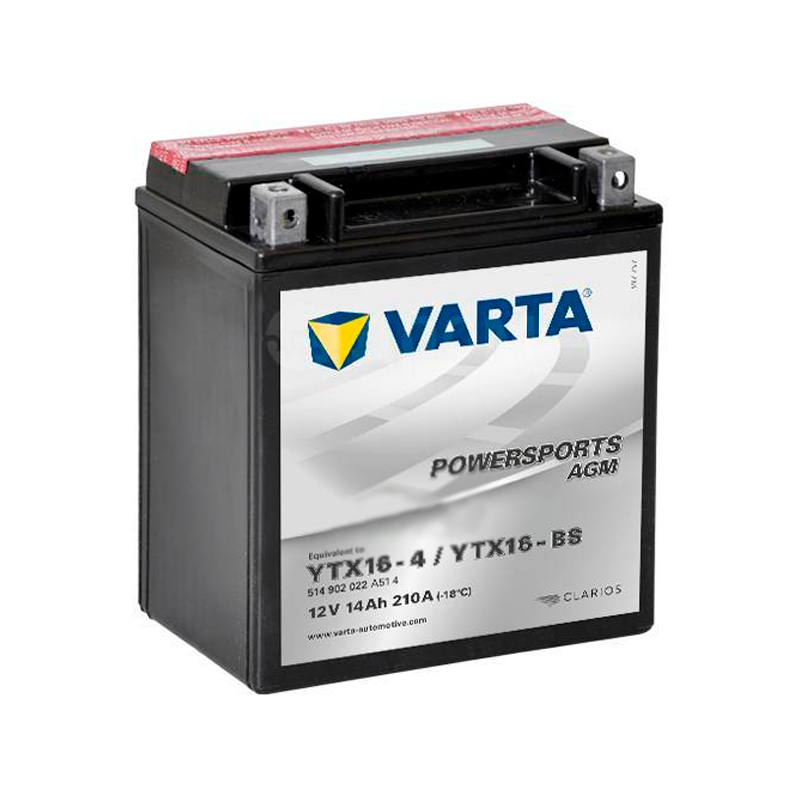 

Аккумулятор Varta 14 A/ч 210 A полярность 514902021