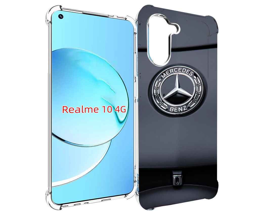 

Чехол MyPads мерседес 7 мужской для Realme 10, Прозрачный, Tocco