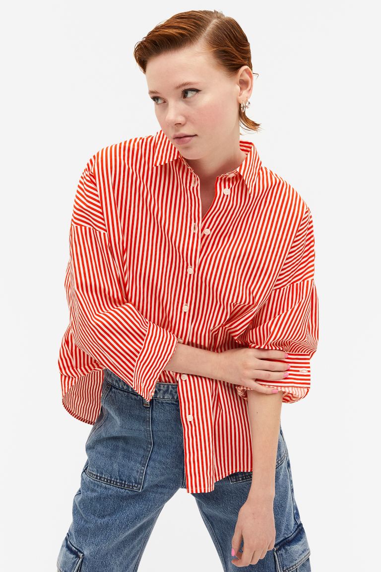 

Рубашка женская Monki 1036016024 красная M (доставка из-за рубежа), 1036016024
