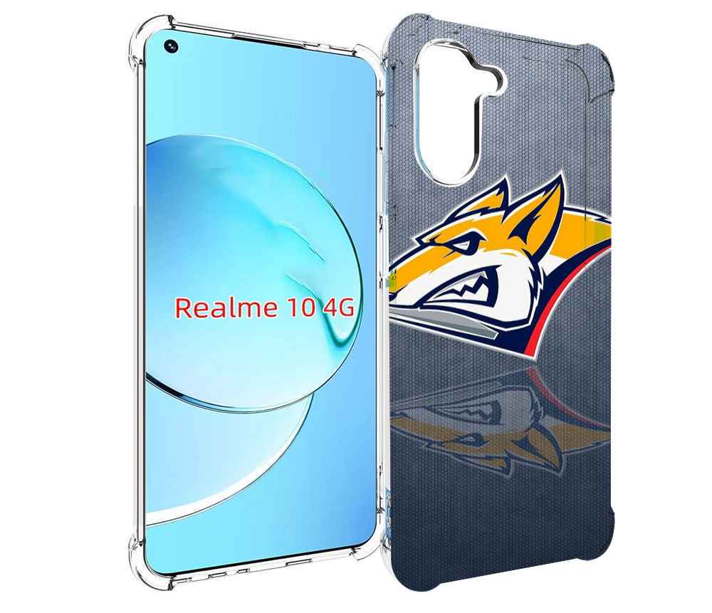 

Чехол MyPads металлург магнитогорск для Realme 10, Прозрачный, Tocco