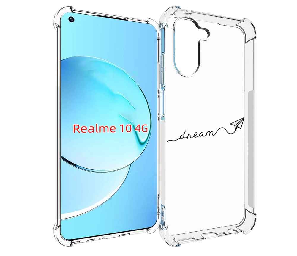 

Чехол MyPads мечта для Realme 10, Прозрачный, Tocco