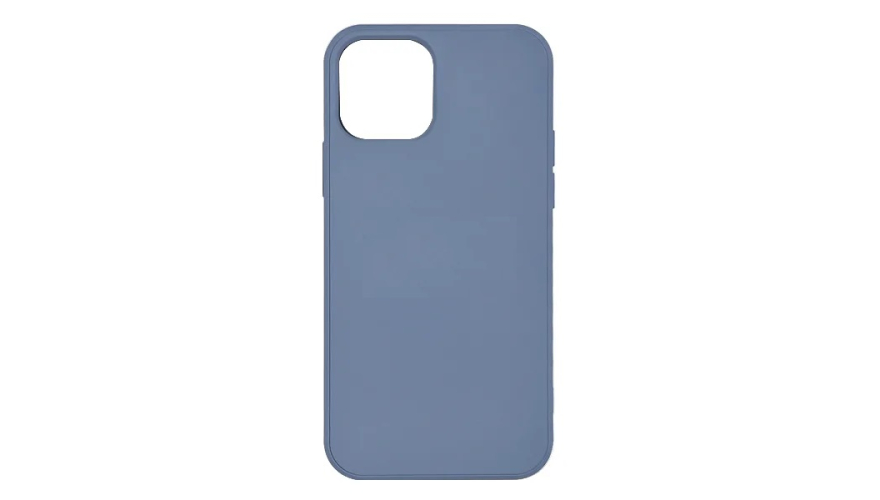 

Накладка силикон Silicone Case для iPhone 13 Pro Серо-Синий, Голубой, iPhone 13 Pro