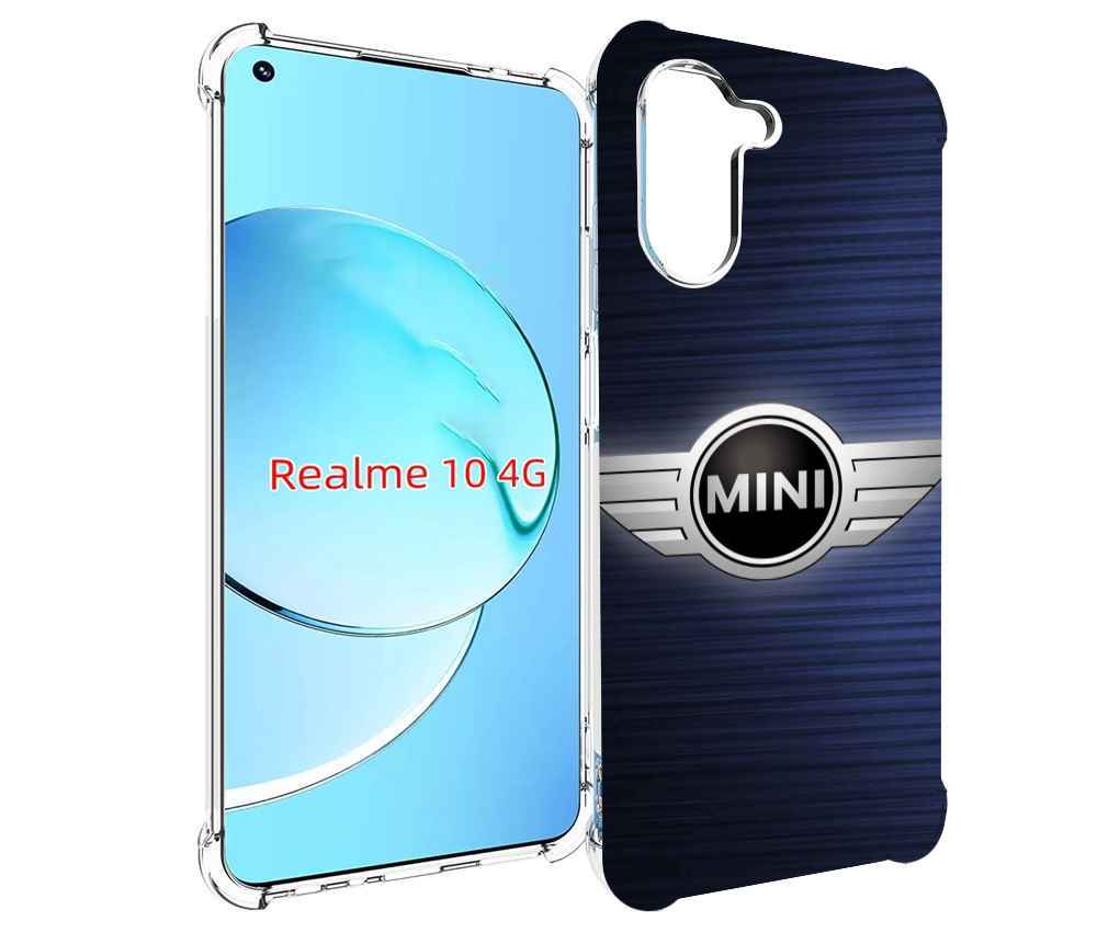 

Чехол Mypads Mini 2 Мужской Для Realme 10, Прозрачный, Tocco
