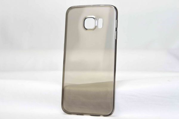 

Накладка силикон Gecko для Samsung G925 Galaxy S6 Edge черная прозрачная, Прозрачный