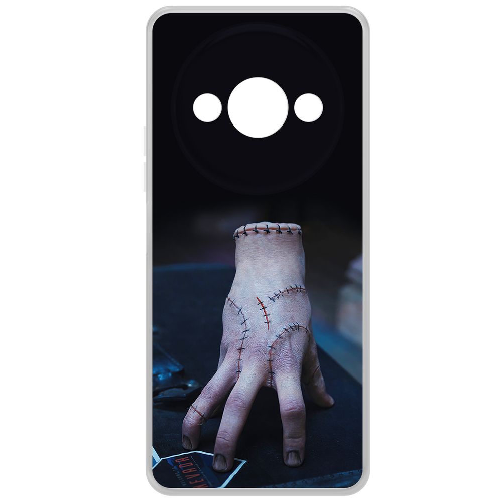 Чехол-накладка Krutoff Clear Case Уэнсдей Аддамс - Вещь для Xiaomi Poco C61