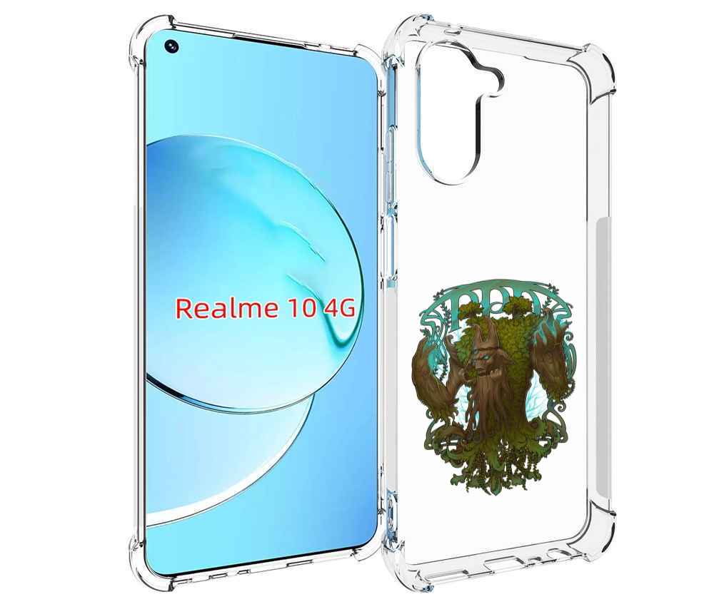 

Чехол MyPads trent protector для Realme 10, Прозрачный, Tocco