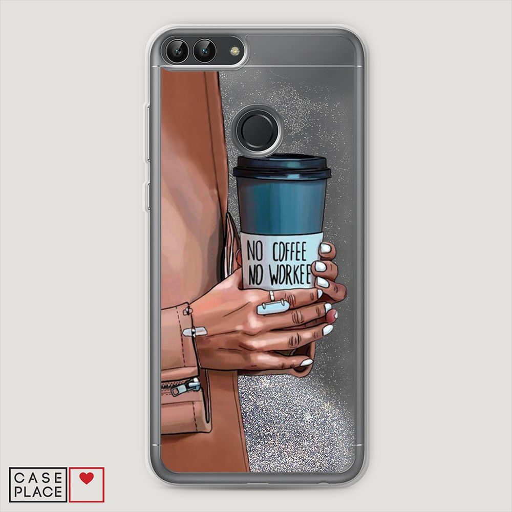 

Чехол Awog на Huawei P Smart "No coffee", Разноцветный, 64091-1