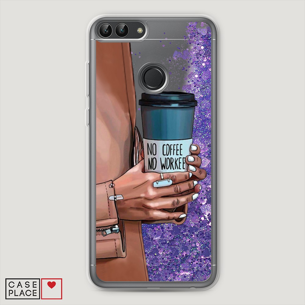 

Чехол Awog на Huawei P Smart "No coffee", Разноцветный, 64092-1