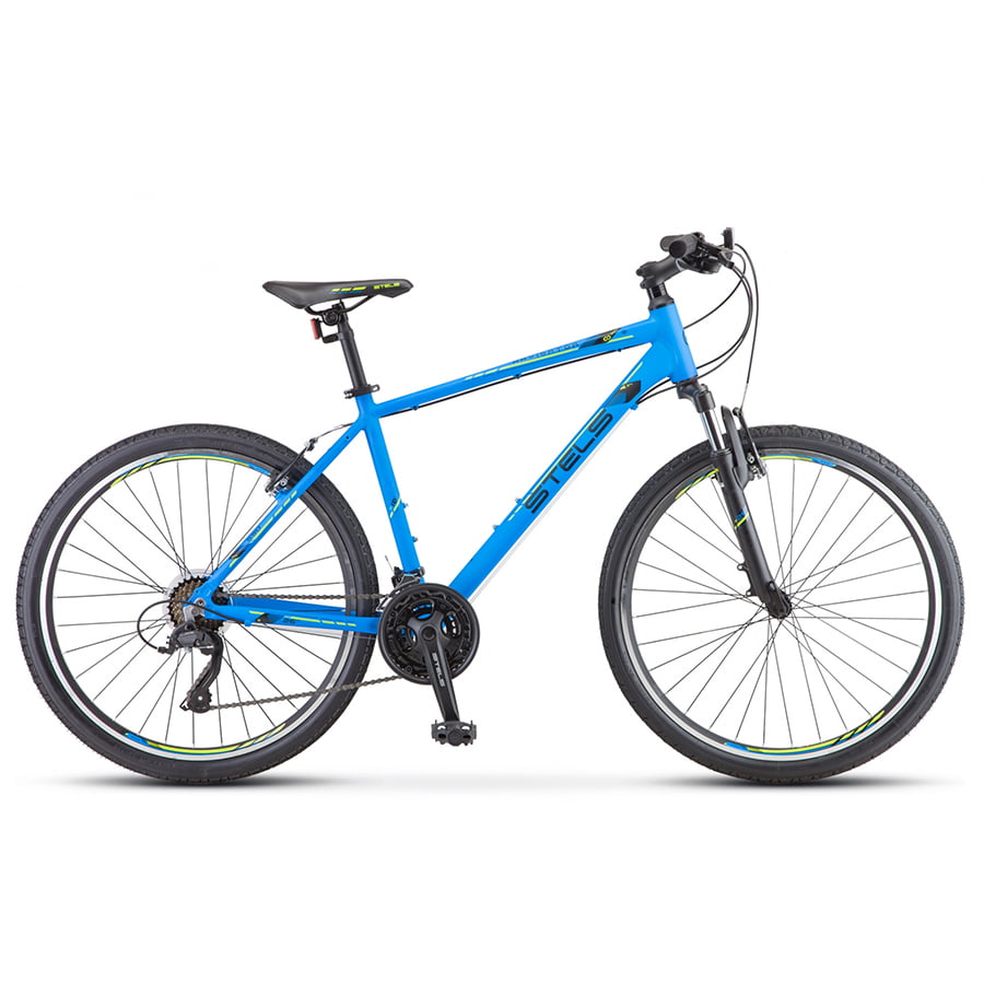 Велосипед Stels Navigator 590 V K010 Синий/Салатовый (LU094324) 20