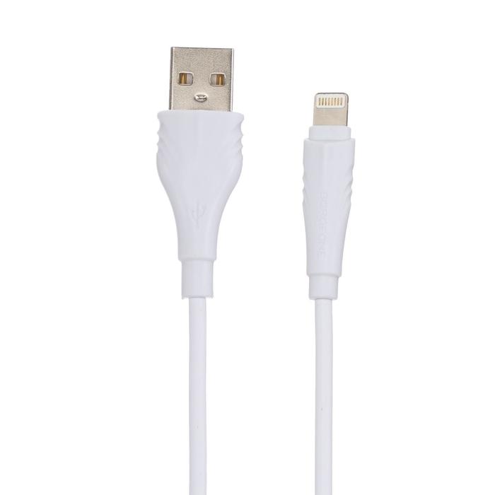 

Кабель BOROFONE BX18 Optimal USB - Lightning 3 м, белый, BX18 Optimal