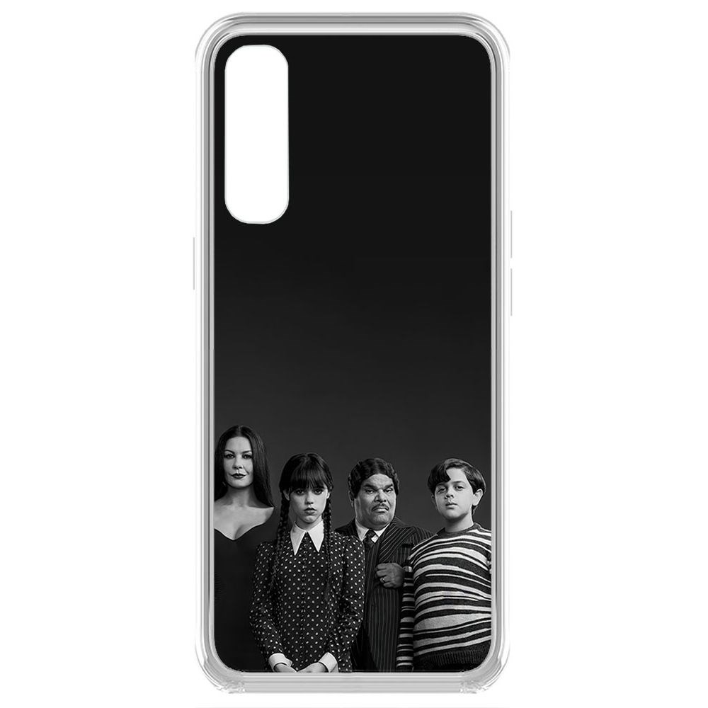 

Чехол-накладка Krutoff Clear Case Уэнсдей Аддамс - Семейка Аддамс для Oppo Reno3 Pro