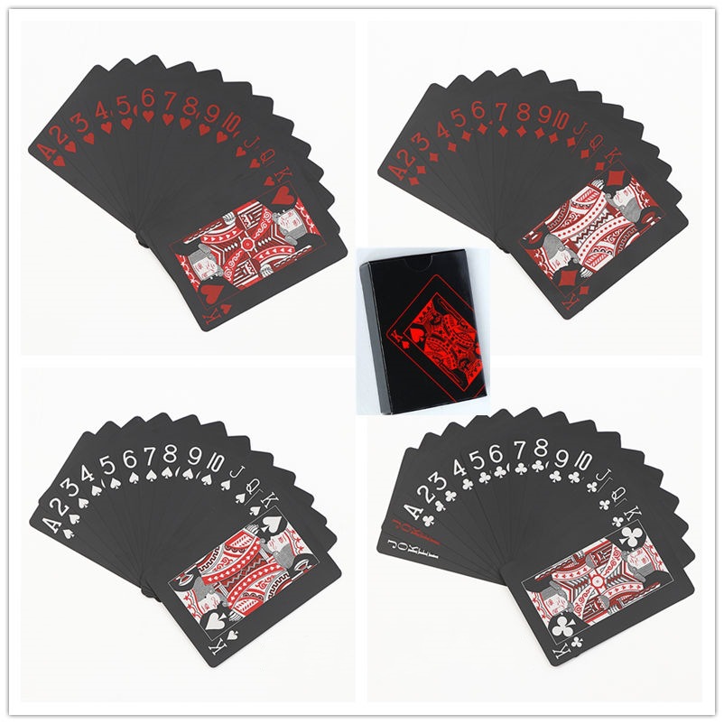 Игральные карты для покера пластиковые