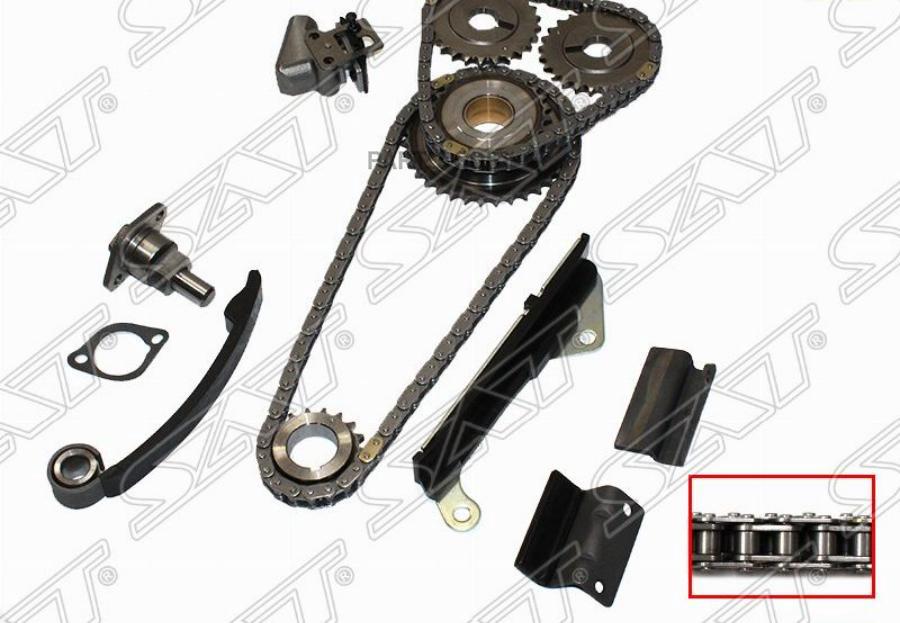 

SAT Комплект цепи ГРМ NISSAN GA15-16DE 90-99