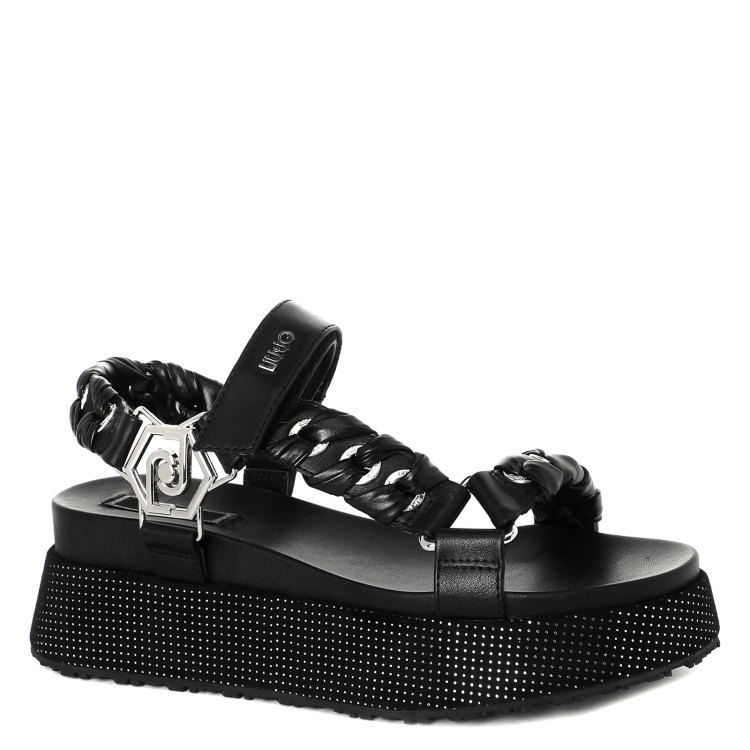 

Сандалии женские Liu Jo SA2165 черные 39 EU, SA2165