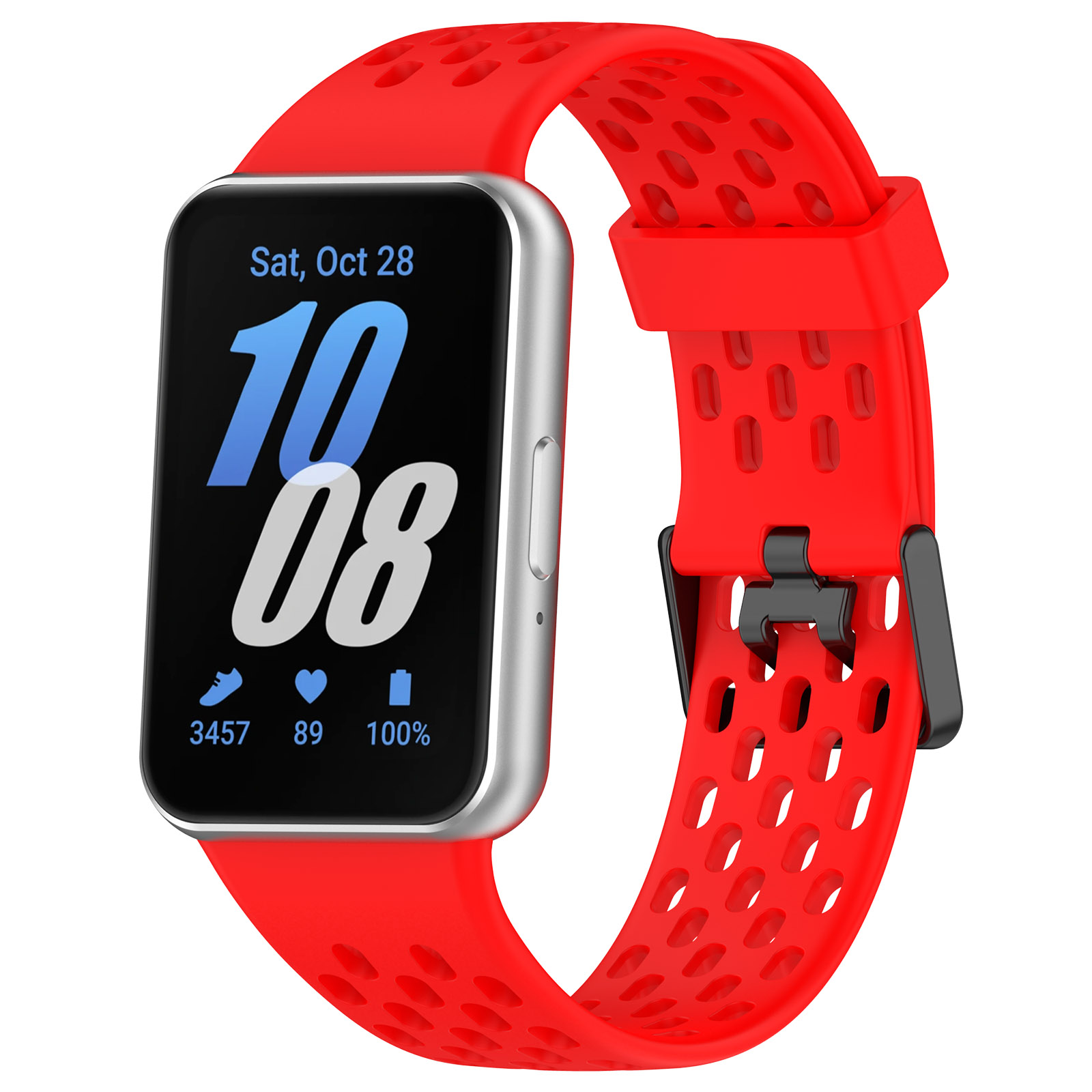

Силиконовый ремешок для Samsung Galaxy Fit 3, с воздушными отверстиями, красный, Galaxy Fit 3