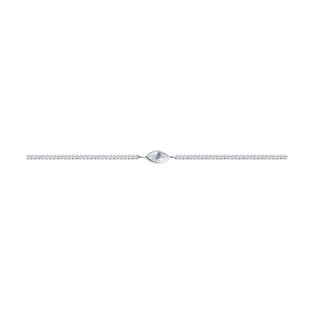 

Браслет из серебра с фианитом р.  SOKOLOV 94050989, 94050989