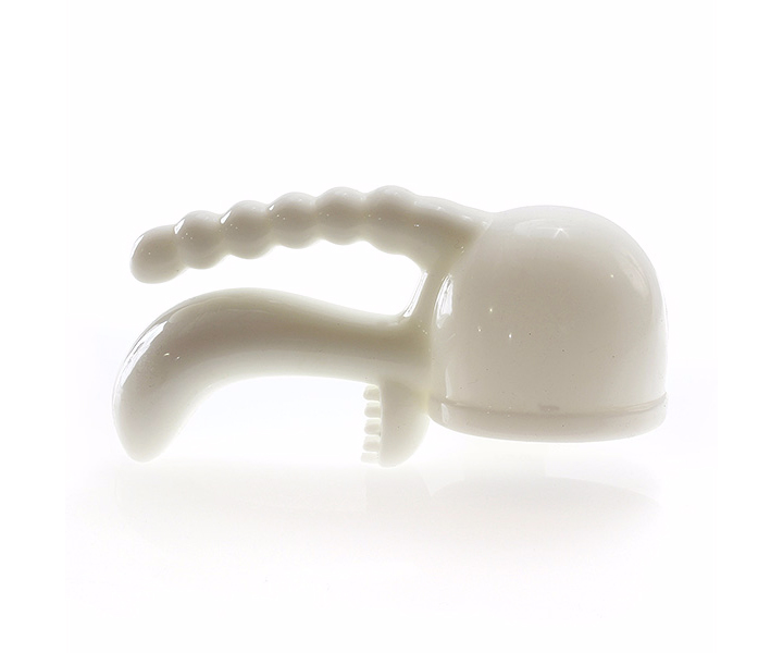 Насадка LoveMachines 3Teeze для вибромассажера белая