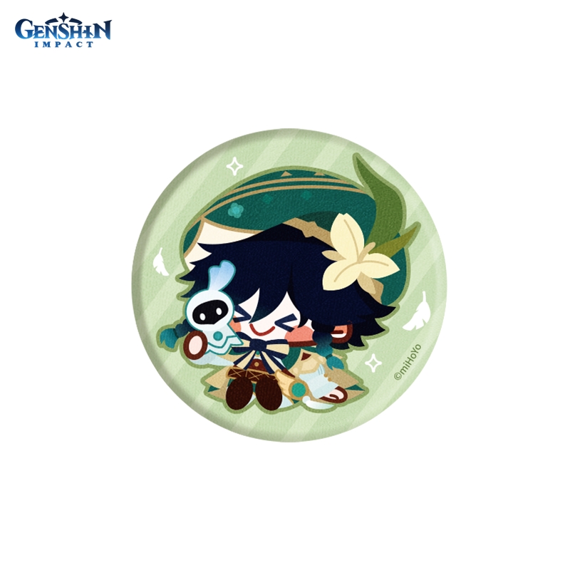 

Значок Genshin Impact GEN148 Chibi Character Cloth Badge Windborne Bard Venti 5,8 см