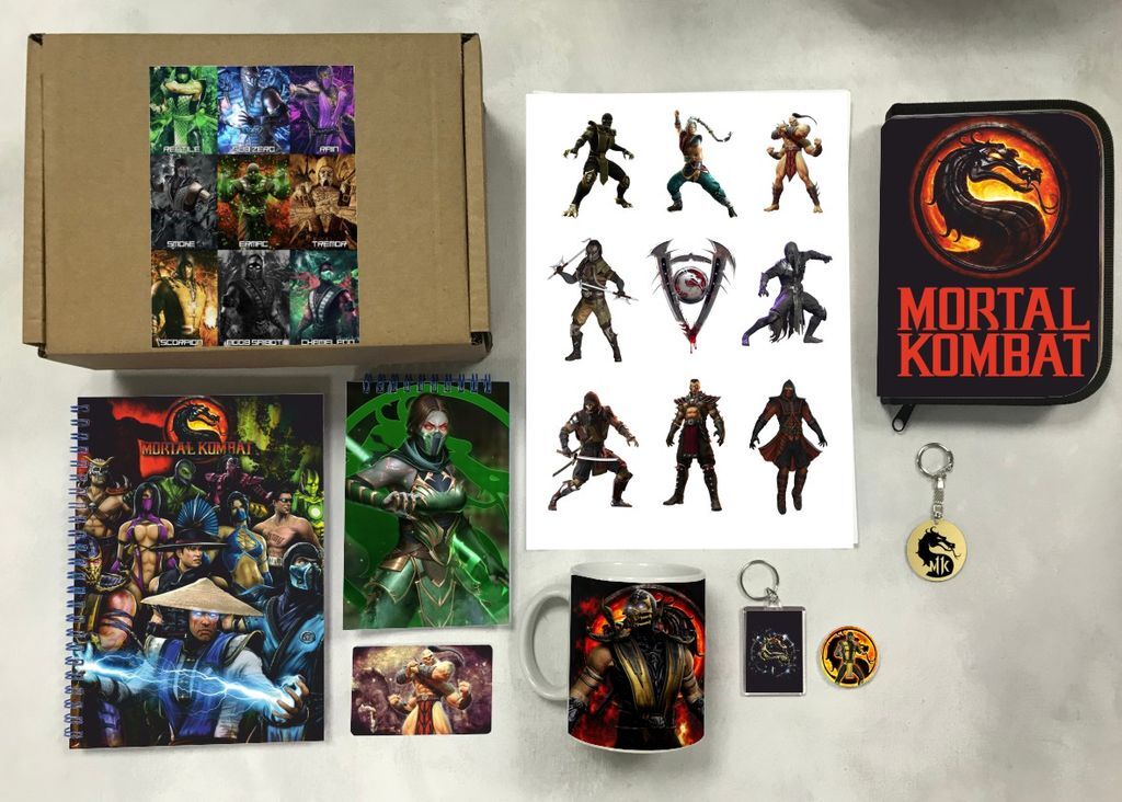 

Бокс с подарками по игре Mortal Kombat , Смертельная Битва - 9, 51476689, 9 предметов