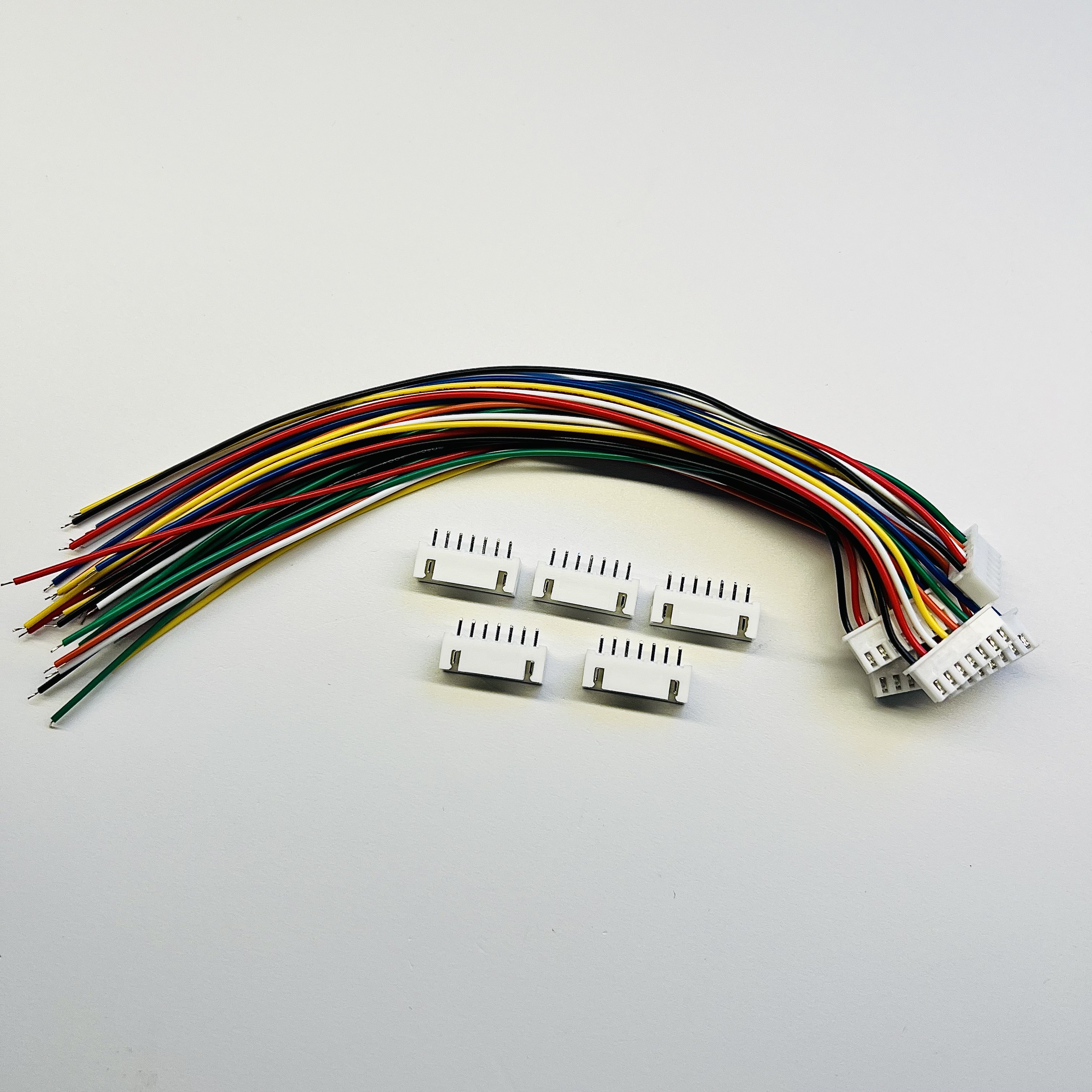 

Кабель NoBrand 7 pin XH 0.2м (100259) 10шт, Желтый;красный;зеленый;оранжевый;чёрный;белый;синий