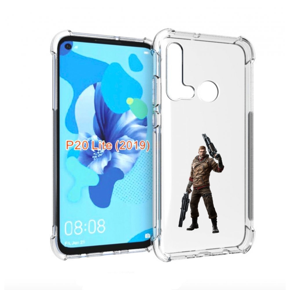 

Чехол бампер MyPads Wolfenstein для Huawei P20 Lite (2019), Прозрачный, Tocco