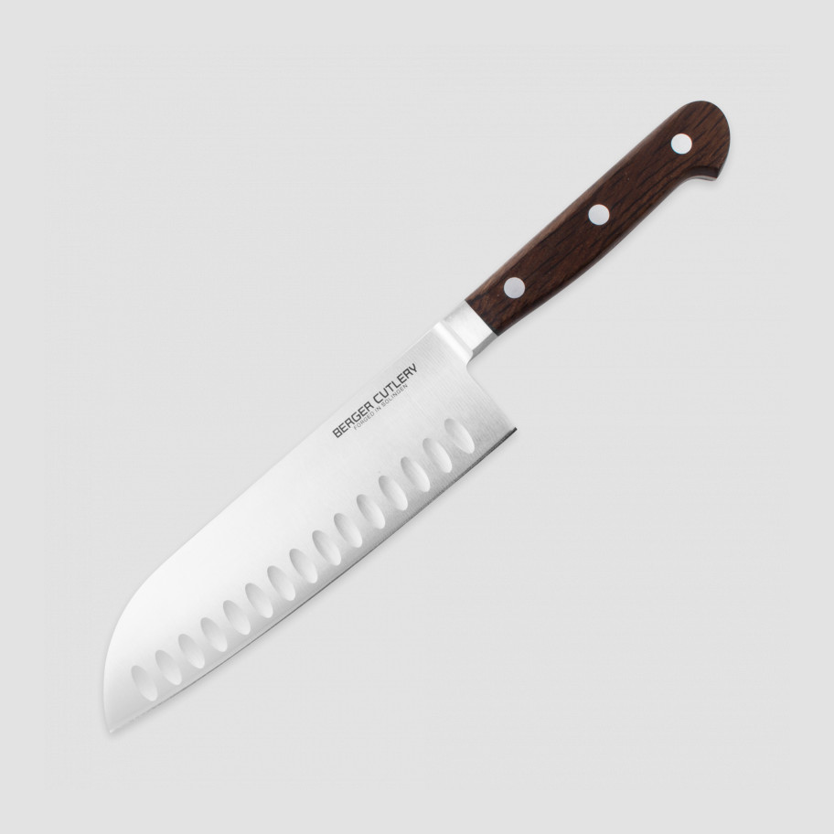 Кухонные ножи BERGER CUTLERY, Classic Smoked Oak, 18 см, BC210916