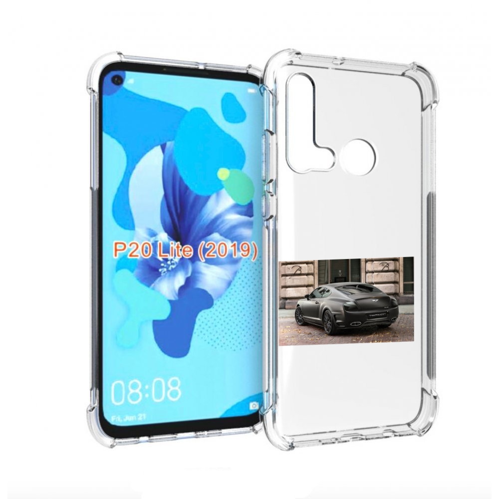 

Чехол бампер MyPads bentley бентли 1 мужской для Huawei P20 Lite, Прозрачный, Tocco