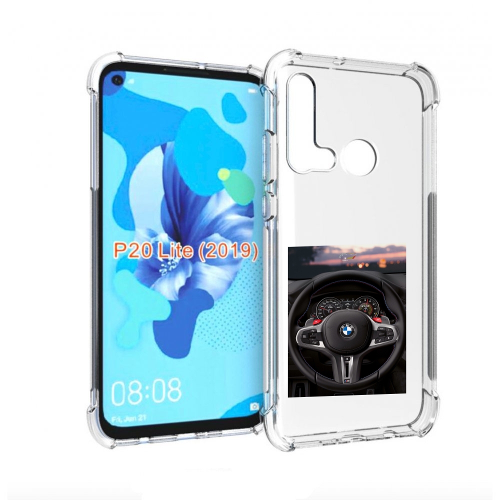 

Чехол бампер MyPads bmw 4 мужской для Huawei P20 Lite (2019), Прозрачный, Tocco