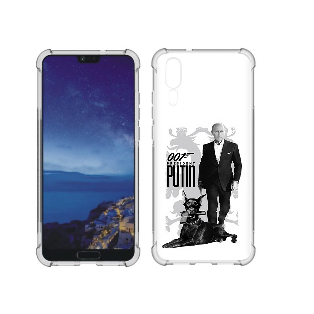 

Чехол MyPads Tocco для Huawei P20 001 (PT108006.52.1), Прозрачный, Tocco