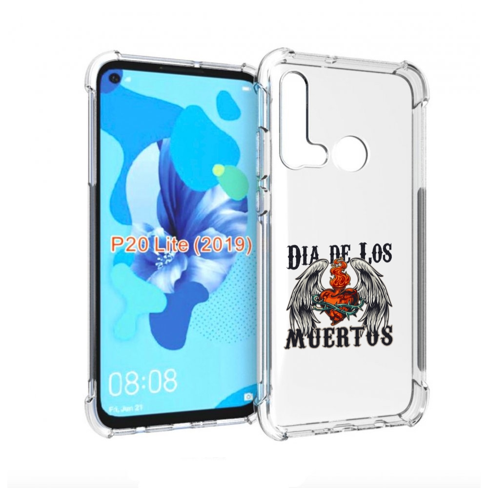 

Чехол бампер MyPads burning-heart для Huawei P20 Lite (2019), Прозрачный, Tocco
