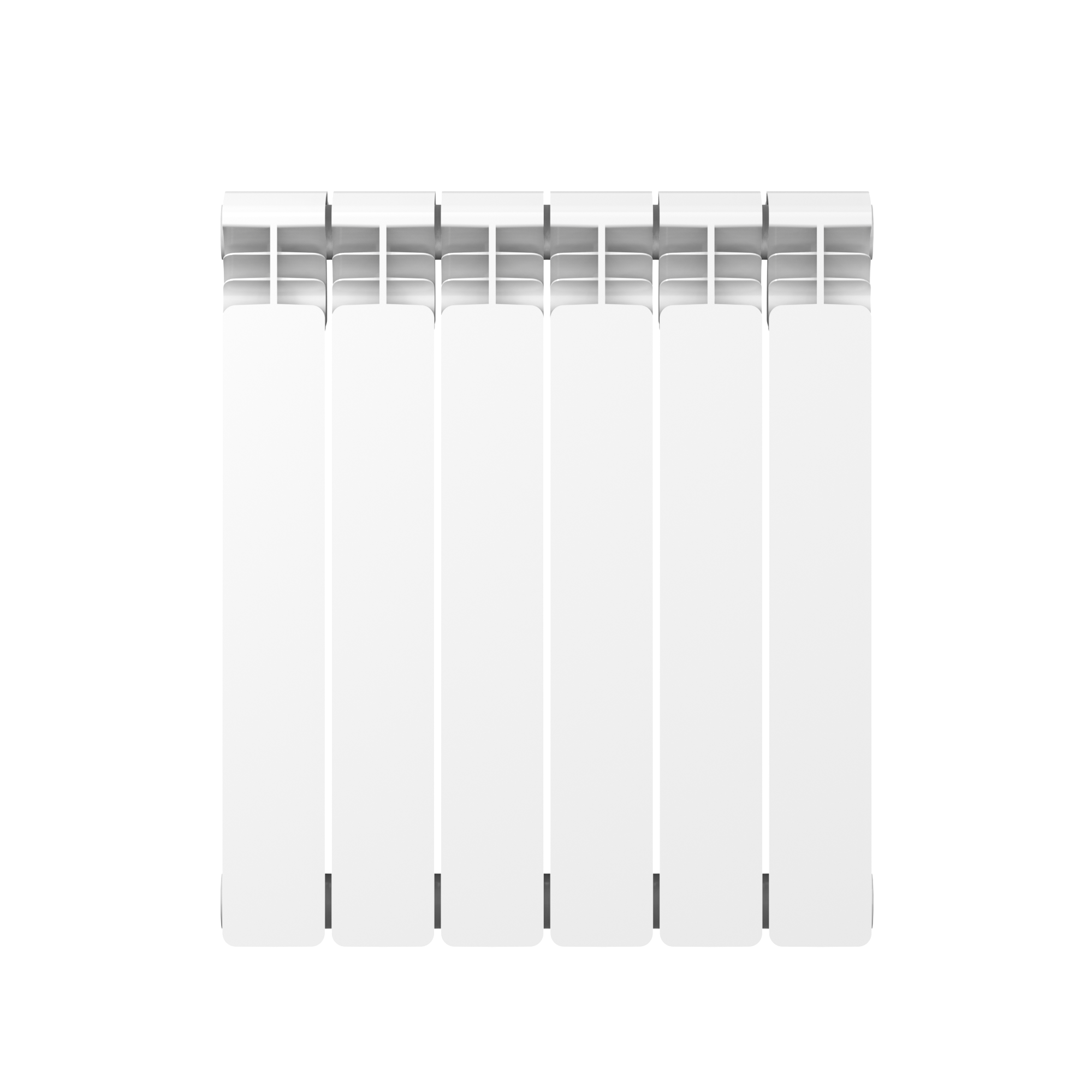 Алюминиевый радиатор RIFAR Alum 500 6 секций белый (RAL50006)