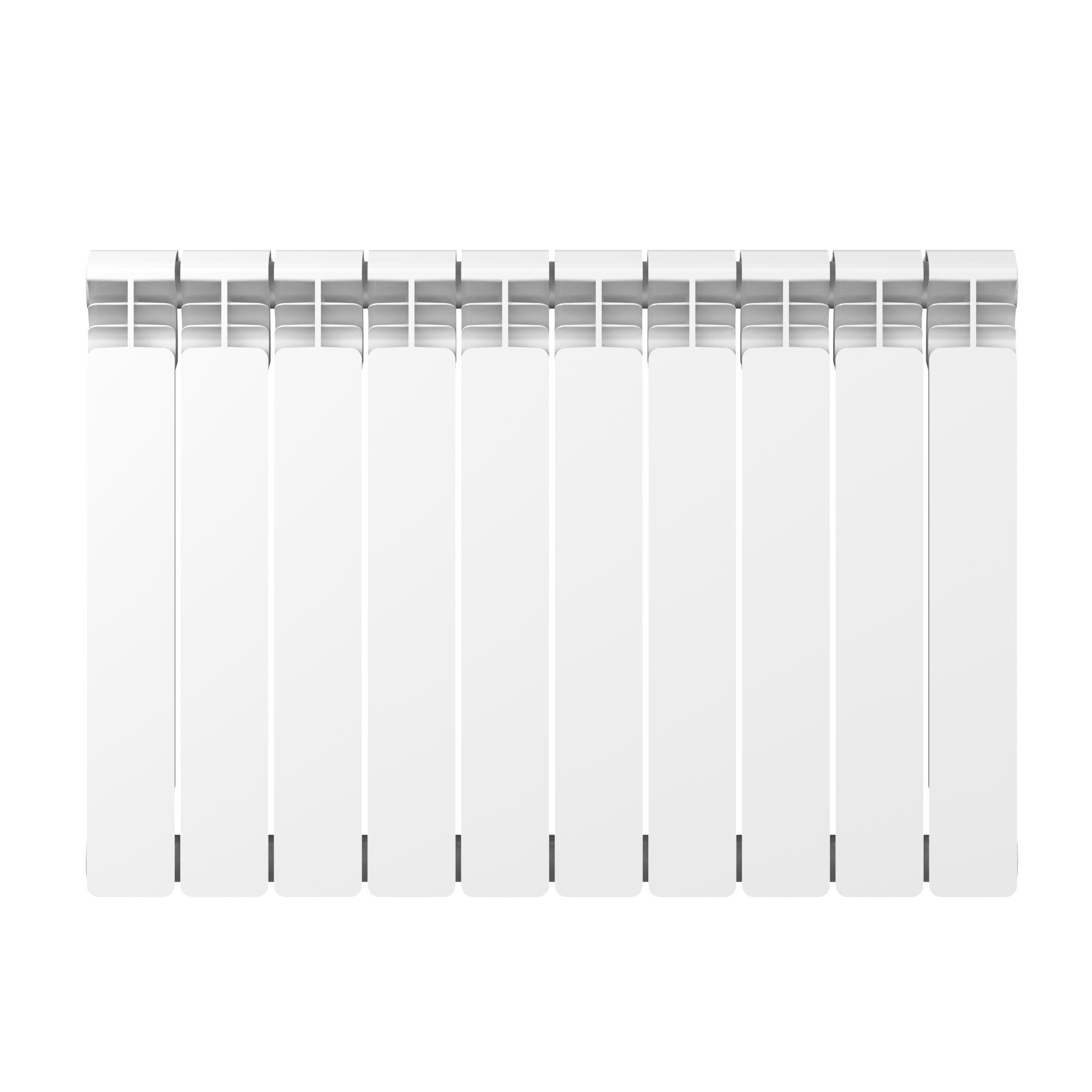 Алюминиевый радиатор RIFAR Alum 500 10 секций белый (RAL50010)