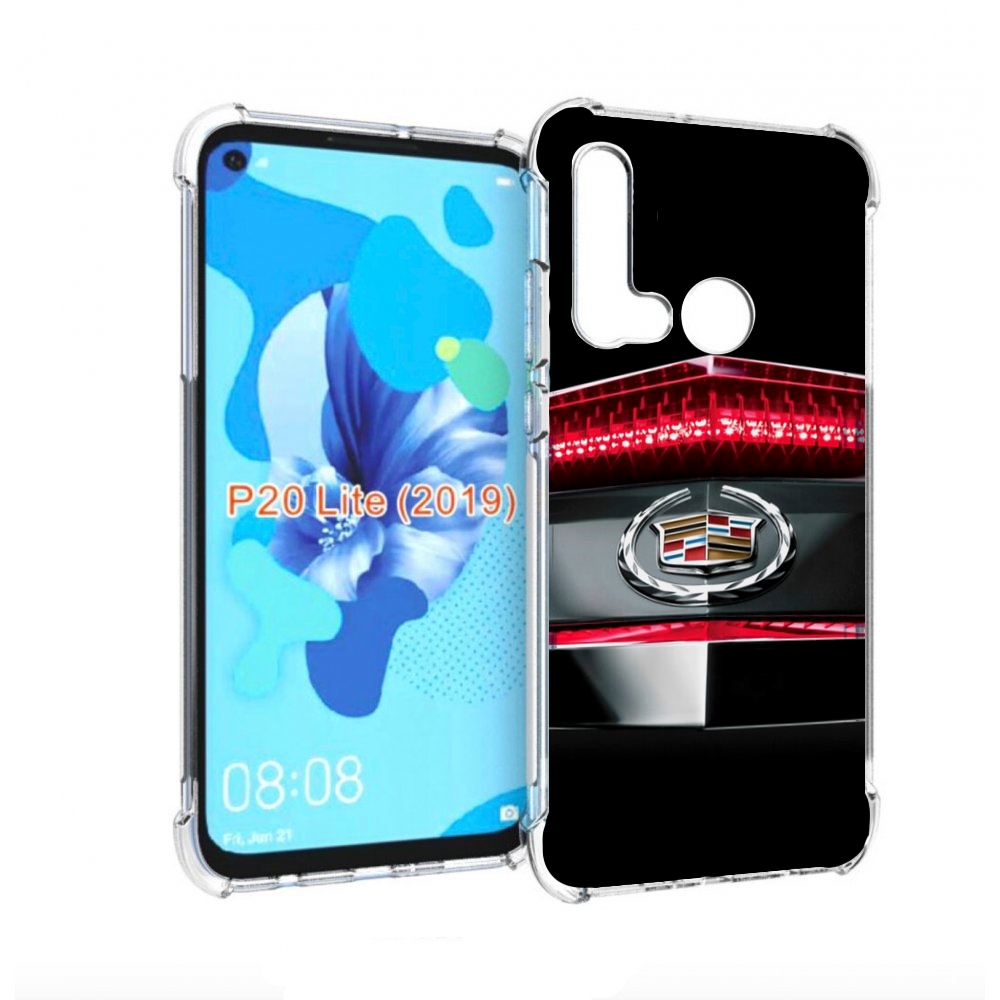 

Чехол бампер MyPads cadillac-кадилак-1 мусжкой для Huawei P20 Li, Прозрачный, Tocco