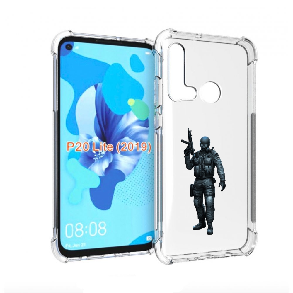 

Чехол бампер MyPads crossfire для Huawei P20 Lite (2019), Прозрачный, Tocco