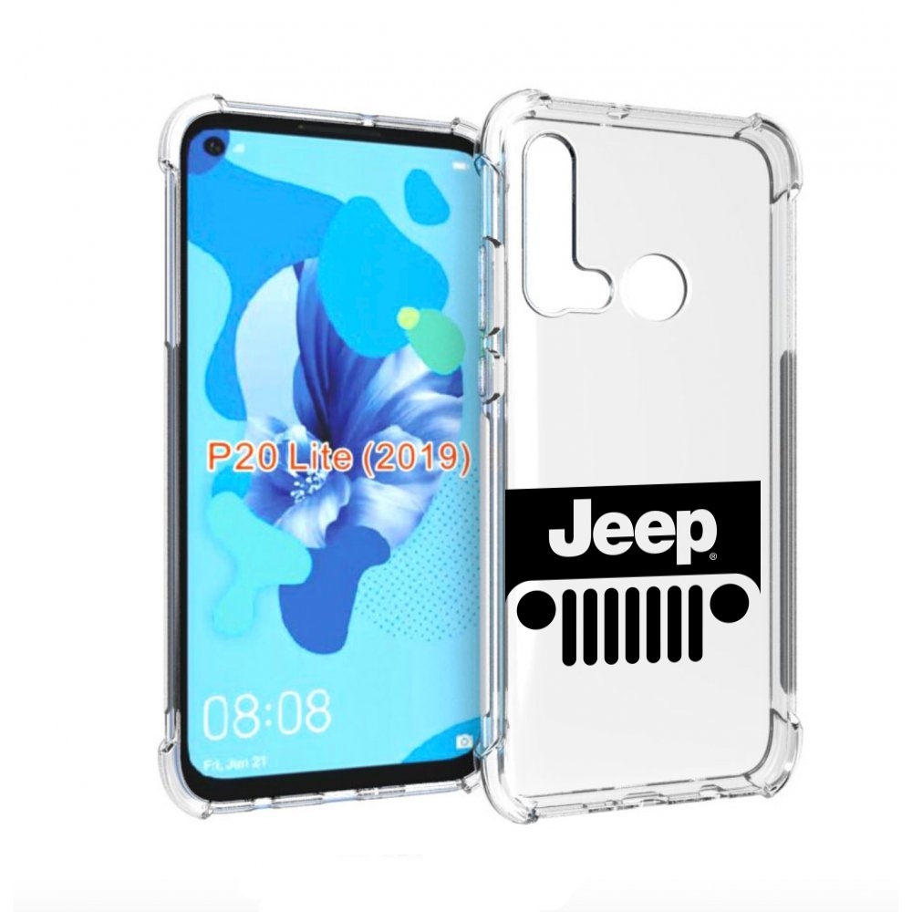 

Чехол бампер MyPads jeep-джип-3 мужской для Huawei P20 Lite (201, Прозрачный, Tocco