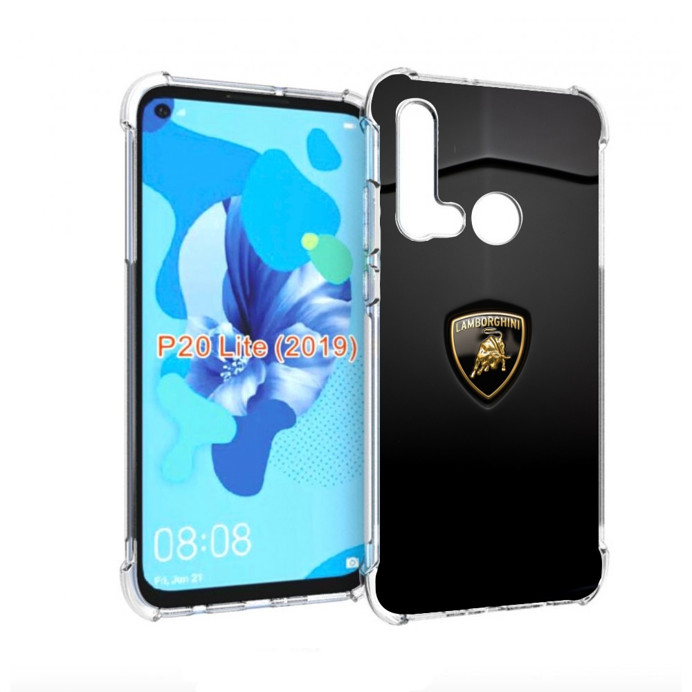 

Чехол бампер MyPads lamborghini ламба 3 для Huawei P20 Lite (201, Прозрачный, Tocco