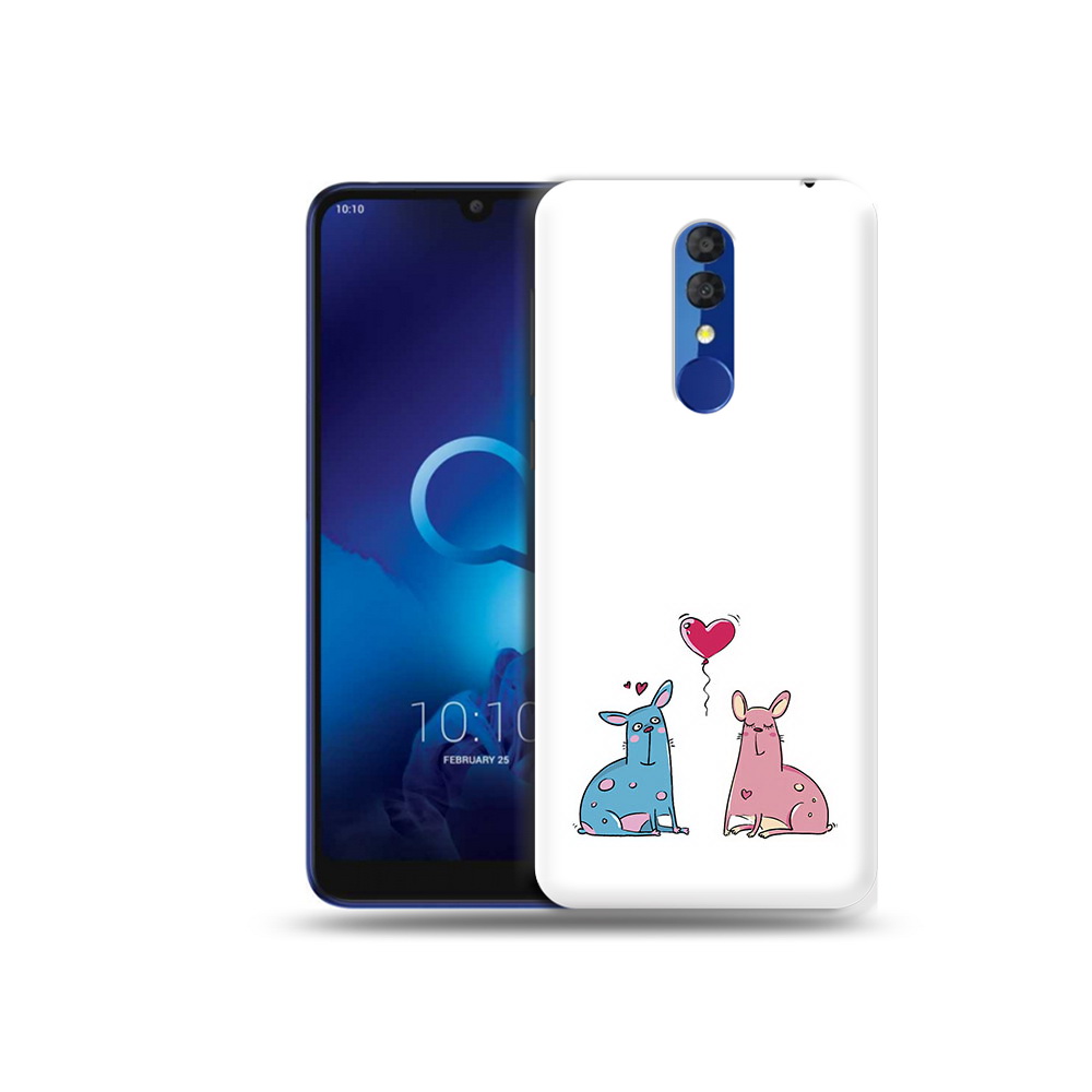 Чехол MyPads Tocco для Alcatel 3L 5039D (2019) Лама любовь (PT227139.667.102)