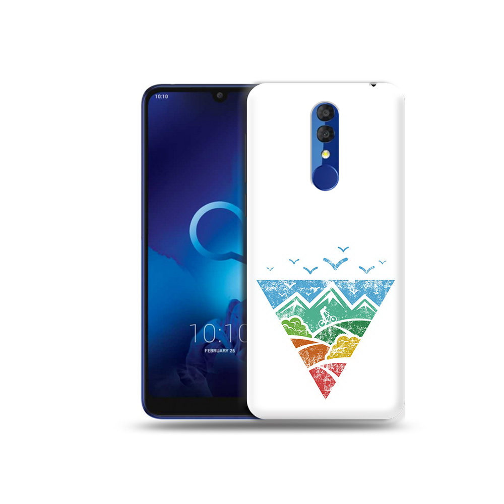 

Чехол MyPads Tocco для Alcatel 3L 5039D (2019) Лес земля море чайки (PT227139.667.105), Прозрачный, Tocco