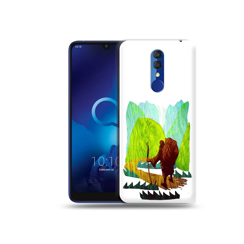 

Чехол MyPads Tocco для Alcatel 3L 5039D (2019) Лесная тропа (PT227139.667.106), Прозрачный, Tocco