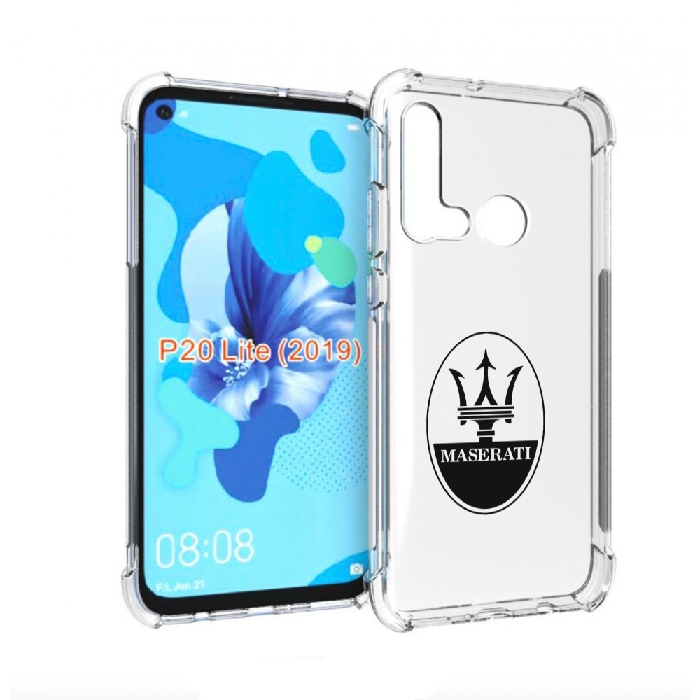 Чехол бампер MyPads maserati-мазерати-4 для Huawei P20 Lite (201