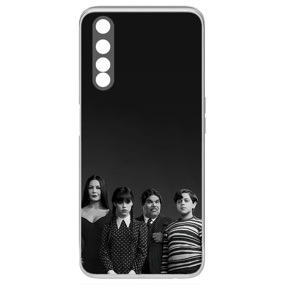 

Чехол-накладка Krutoff Clear Case Уэнсдей Аддамс - Семейка Аддамс для Realme 6