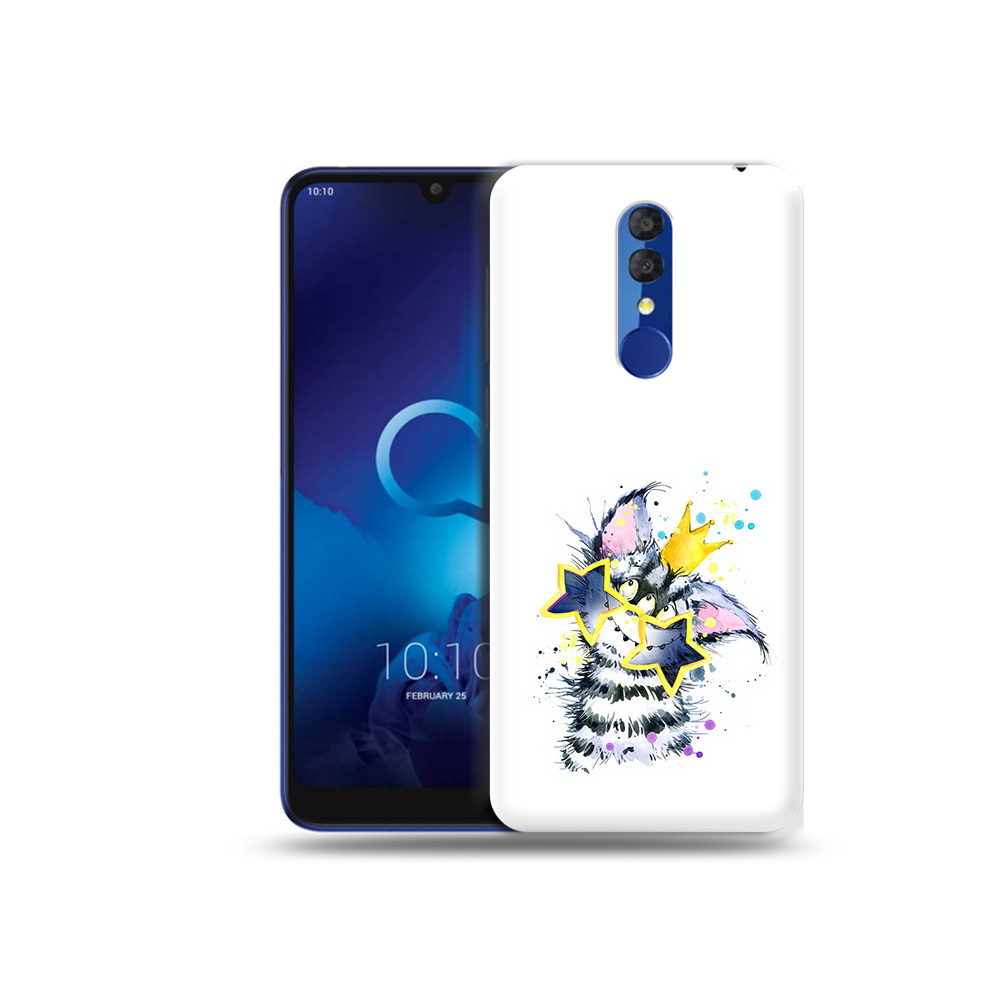 

Чехол MyPads Tocco для Alcatel 3L 5039D (2019) Мартовский Нуся (PT227139.667.114), Прозрачный, Tocco